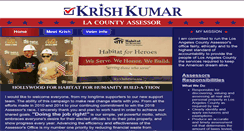 Desktop Screenshot of krishkumar.com