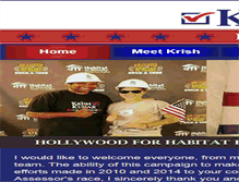 Tablet Screenshot of krishkumar.com